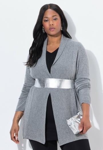 Длинный кардиган