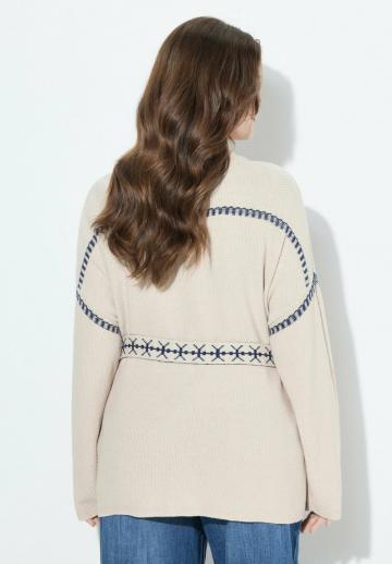 Жаккардовая кофта