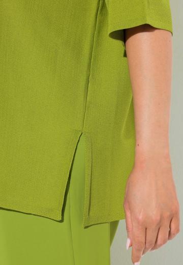 Пуловер с рукавом три четверти