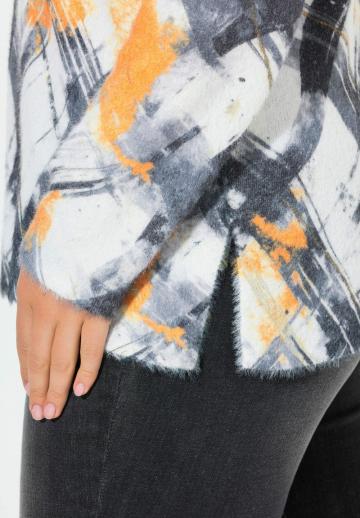 Длинный пуловер