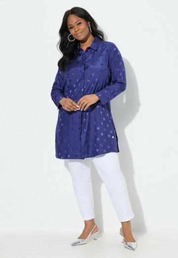 Атласная блузка