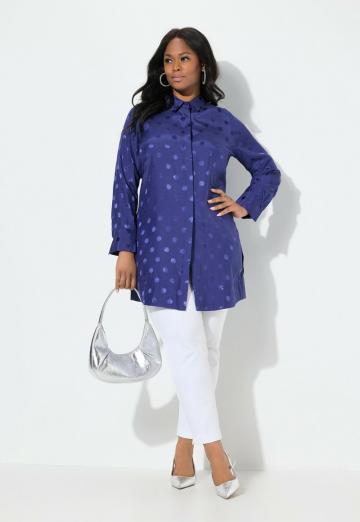 Атласная блузка