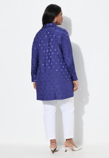 Атласная блузка