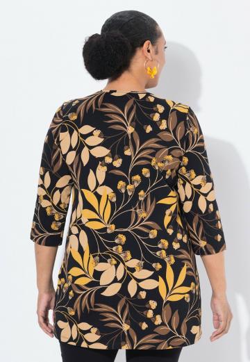 Длинная блузка