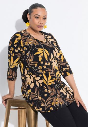 Длинная блузка