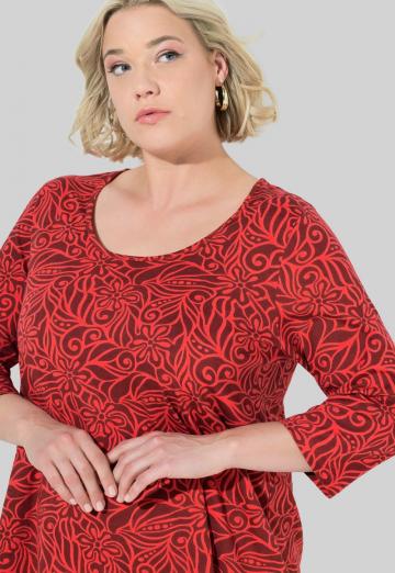 Длинная блузка