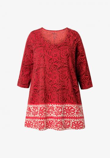 Длинная блузка