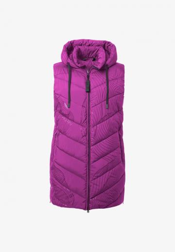 Длинный жилет