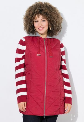 Длинный жилет