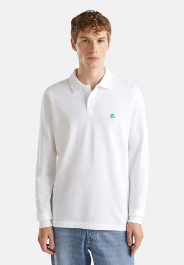 Поло с длинным рукавом
