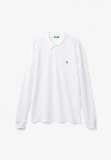 Поло с длинным рукавом