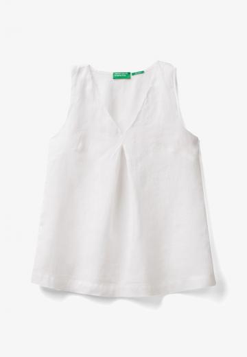 Блузка без рукавов