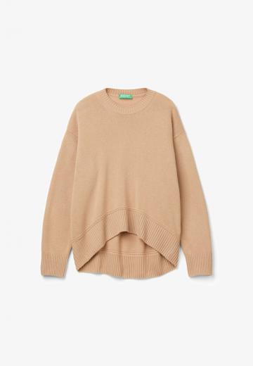 Длинный пуловер