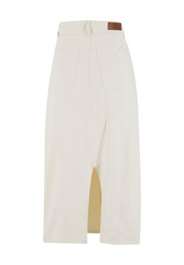 Юбка с накладными карманами