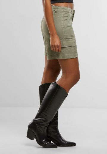 Юбка с накладными карманами