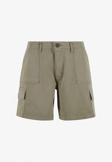 Юбка с накладными карманами