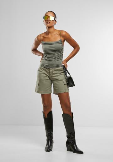 Топ на бретельках