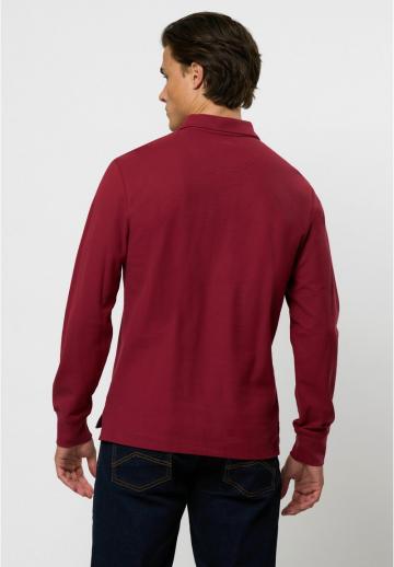 Поло с длинным рукавом