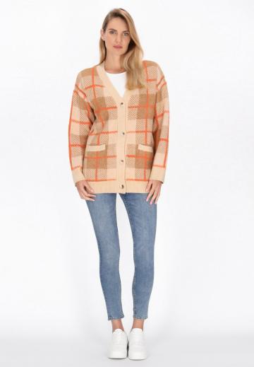 Длинный жилет