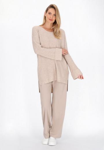 Длинный пуловер