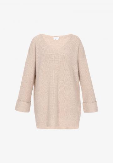 Длинный пуловер