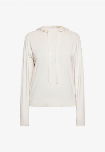 Пуловер с капюшоном