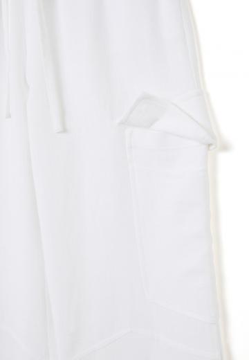 Брюки с накладными карманами