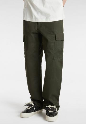 Брюки с накладными карманами