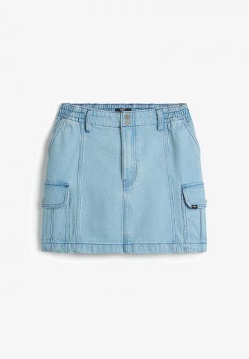 Юбка с накладными карманами