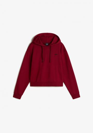 Пуловер с капюшоном