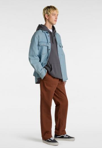 Пуловер с капюшоном