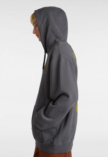 Пуловер с капюшоном