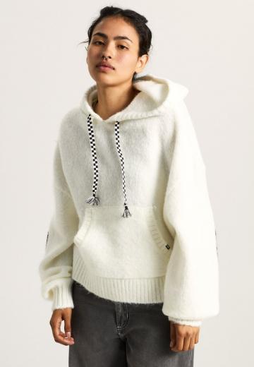 Пуловер с капюшоном