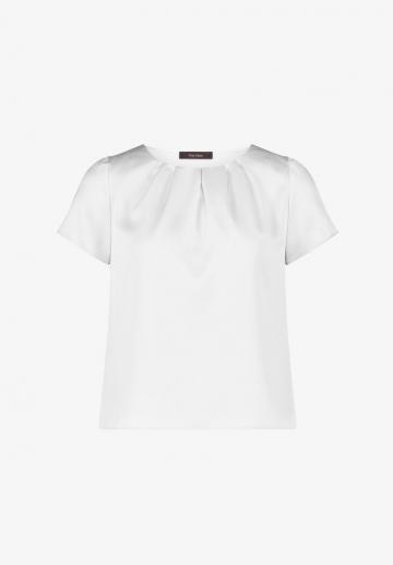 Атласная блузка