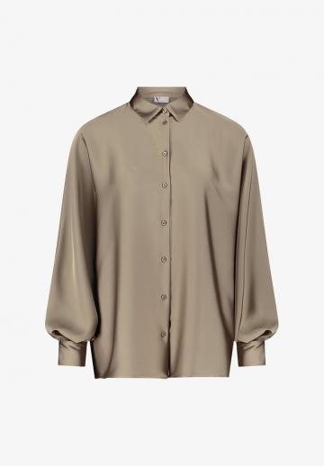 Атласная блузка