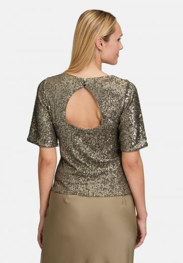 Атласная блузка