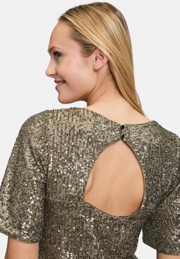 Атласная блузка