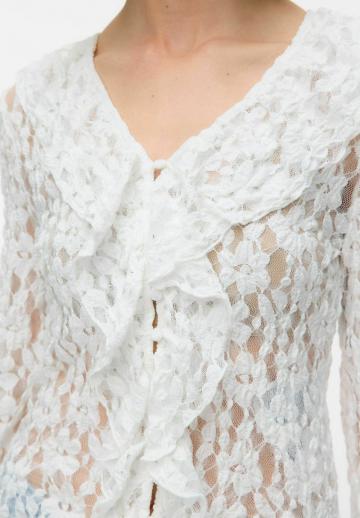 Кружевная блузка