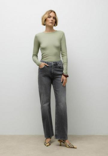 Прямые джинсы