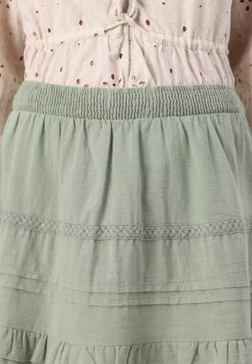 Юбка с воланами