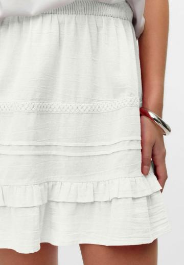 Юбка с воланами