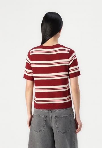 Пуловер с коротким рукавом