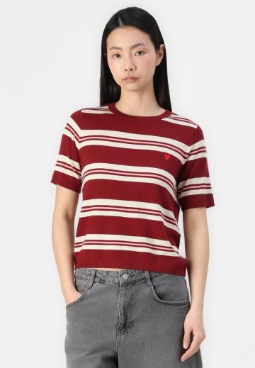 Пуловер с коротким рукавом