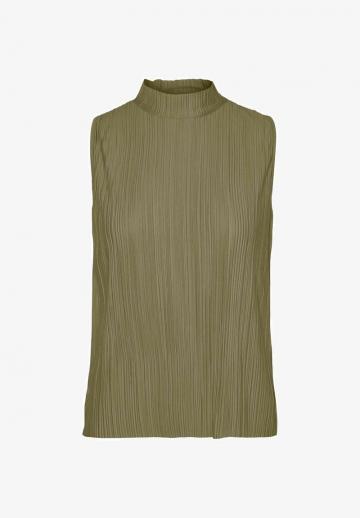 Блузка без рукавов