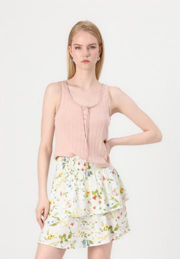 Юбка с воланами