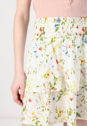 Юбка с воланами