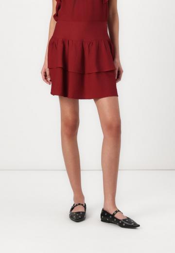 Юбка с воланами