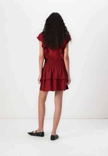 Юбка с воланами