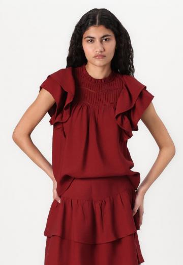 Юбка с воланами