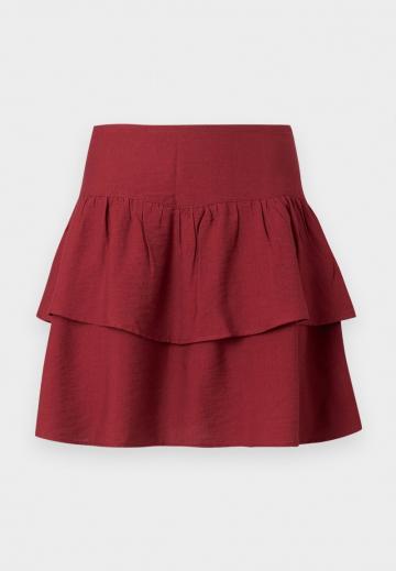 Юбка с воланами
